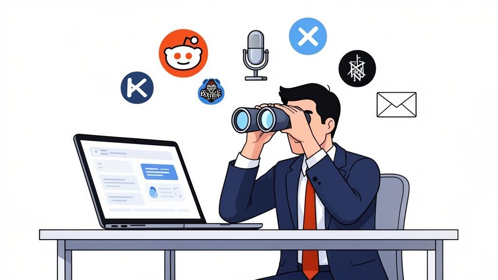 Image for Mastering the Art of Monitoring the Competition in B2B SaaS